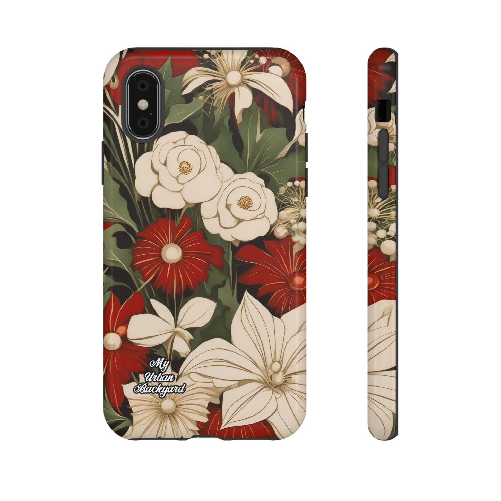 Holiday Flowers, Cell Phone Case - Apple, Samsung, Google Pixel