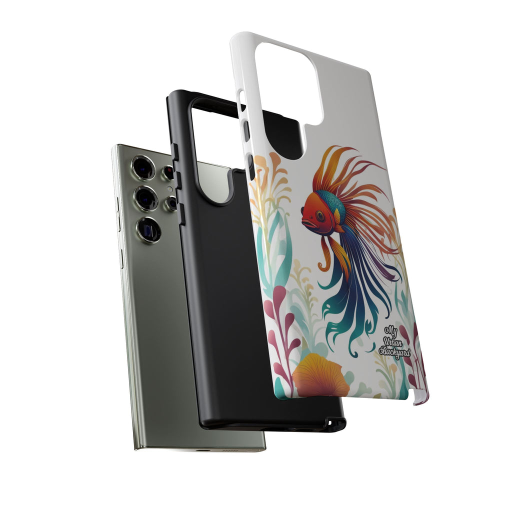 Colorful Betta Fish, Cell Phone Case - Apple, Samsung or Google Pixel