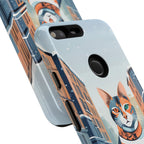 Claws Pawson in the Snow, Cell Phone Case - Apple, Samsung, Google Pixel