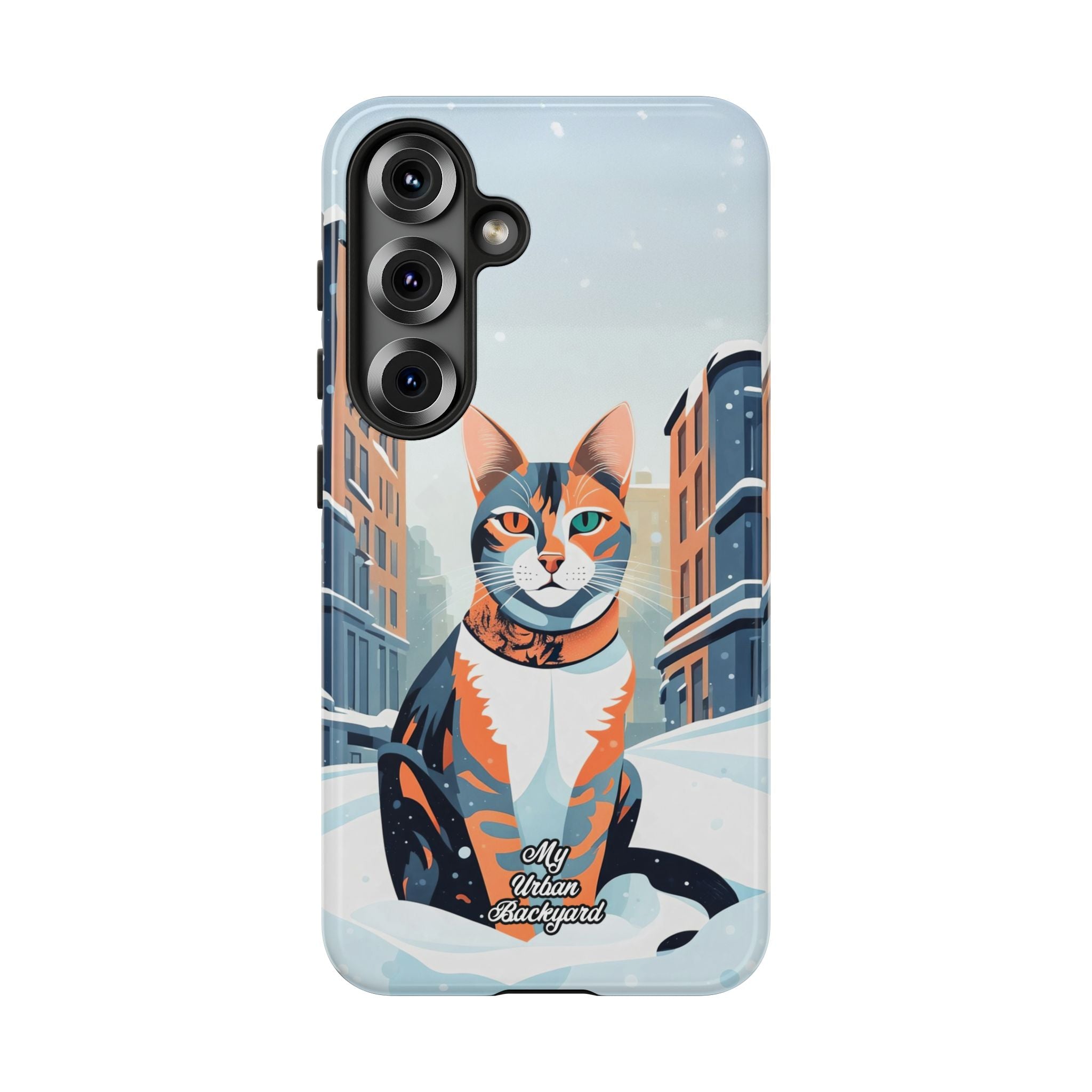 Claws Pawson in the Snow, Cell Phone Case - Apple, Samsung, Google Pixel