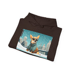 Tito Barkley, Dog Unisex Hoodie w Front Pocket