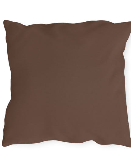 Orange Cat and Flowers, Sable accent color, Throw Pillow, Indoor/Outdoor Decor for Home or Office