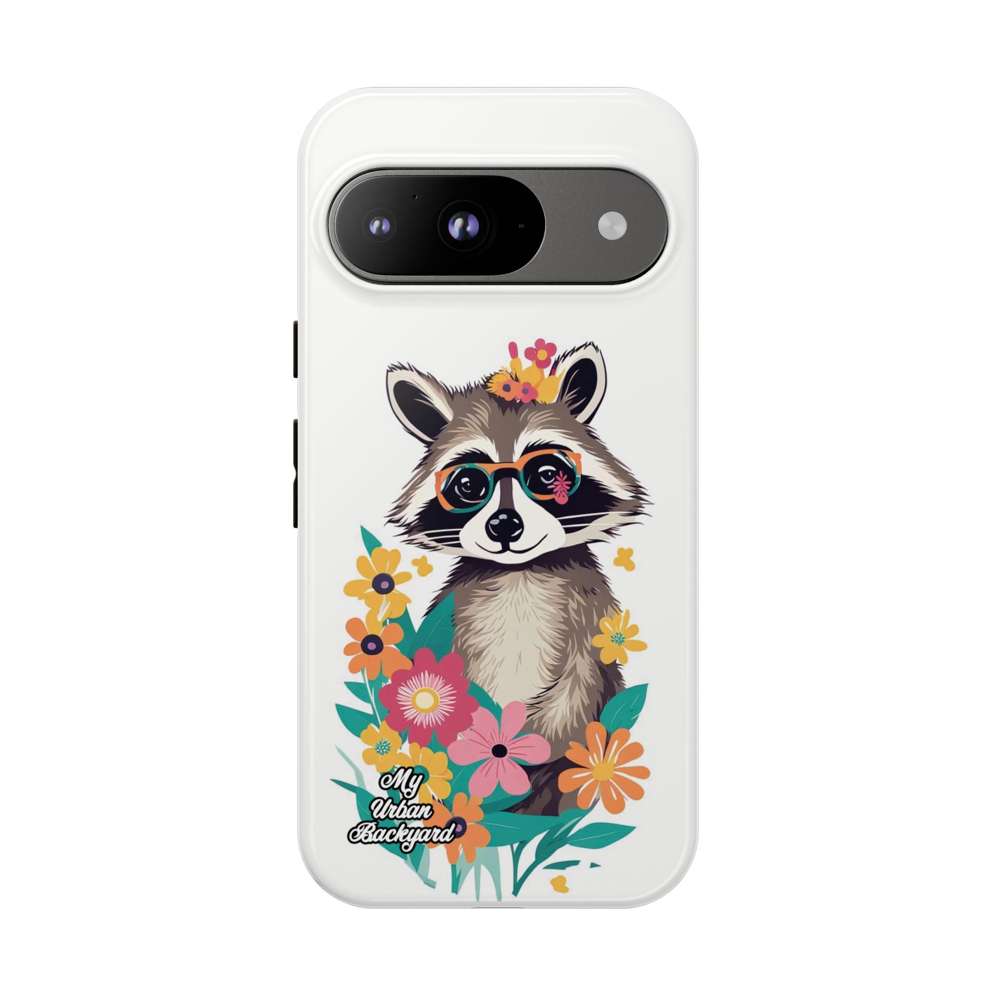 Raccoon with Glasses, Cell Phone Case - Apple, Samsung or Google Pixel
