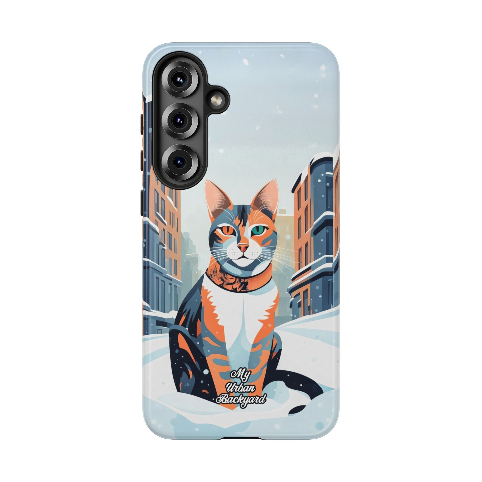Claws Pawson in the Snow, Cell Phone Case - Apple, Samsung, Google Pixel