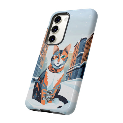 Claws Pawson in the Snow, Cell Phone Case - Apple, Samsung, or Google Pixel