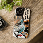 Pigeon on a City Street, Cell Phone Case - Apple, Samsung, Google Pixel