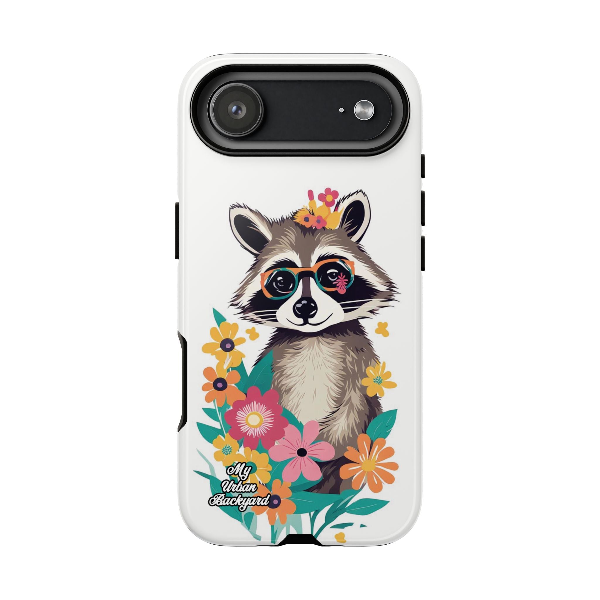 Raccoon with Glasses, Cell Phone Case - Apple, Samsung or Google Pixel