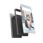 Claws Pawson in the Snow, Cell Phone Case - Apple, Samsung, Google Pixel