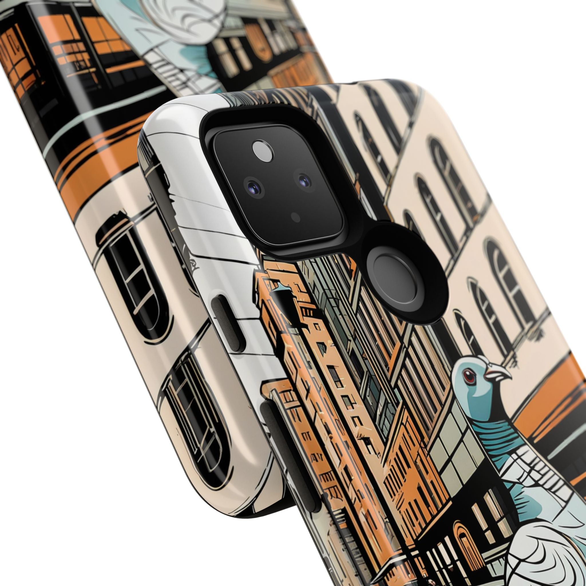 Pigeon on a City Street, Cell Phone Case - Apple, Samsung, Google Pixel