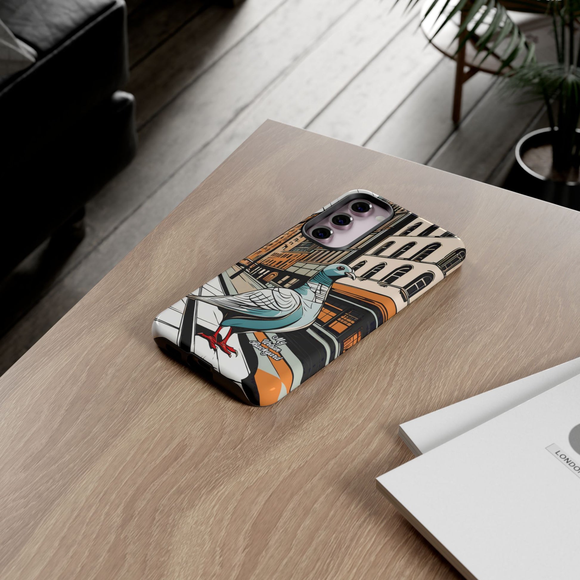Pigeon on a City Street, Cell Phone Case - Apple, Samsung, Google Pixel