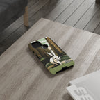 White Rabbit on a City Street, Cell Phone Case - Apple, Samsung, Google Pixel