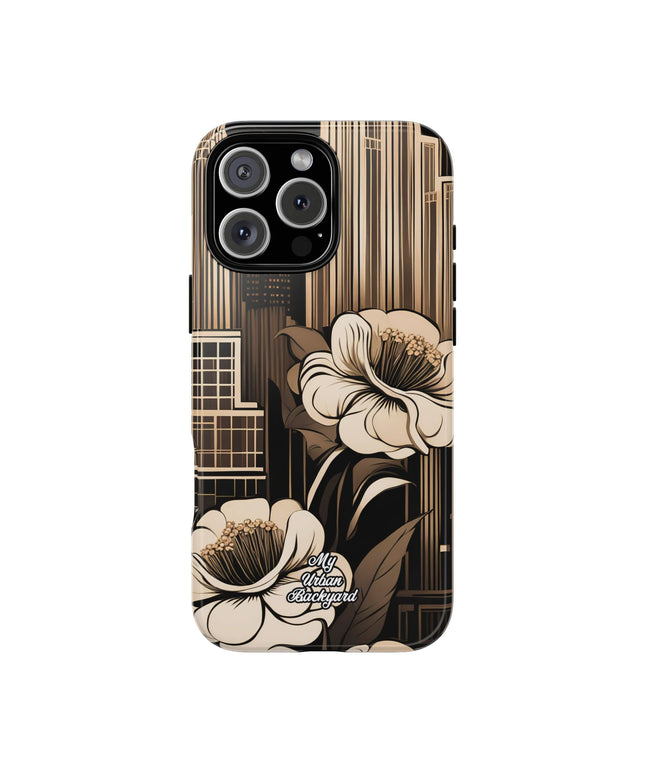 City Flowers, Cell Phone Case - Apple iPhone, Samsung Galaxy or Google Pixel