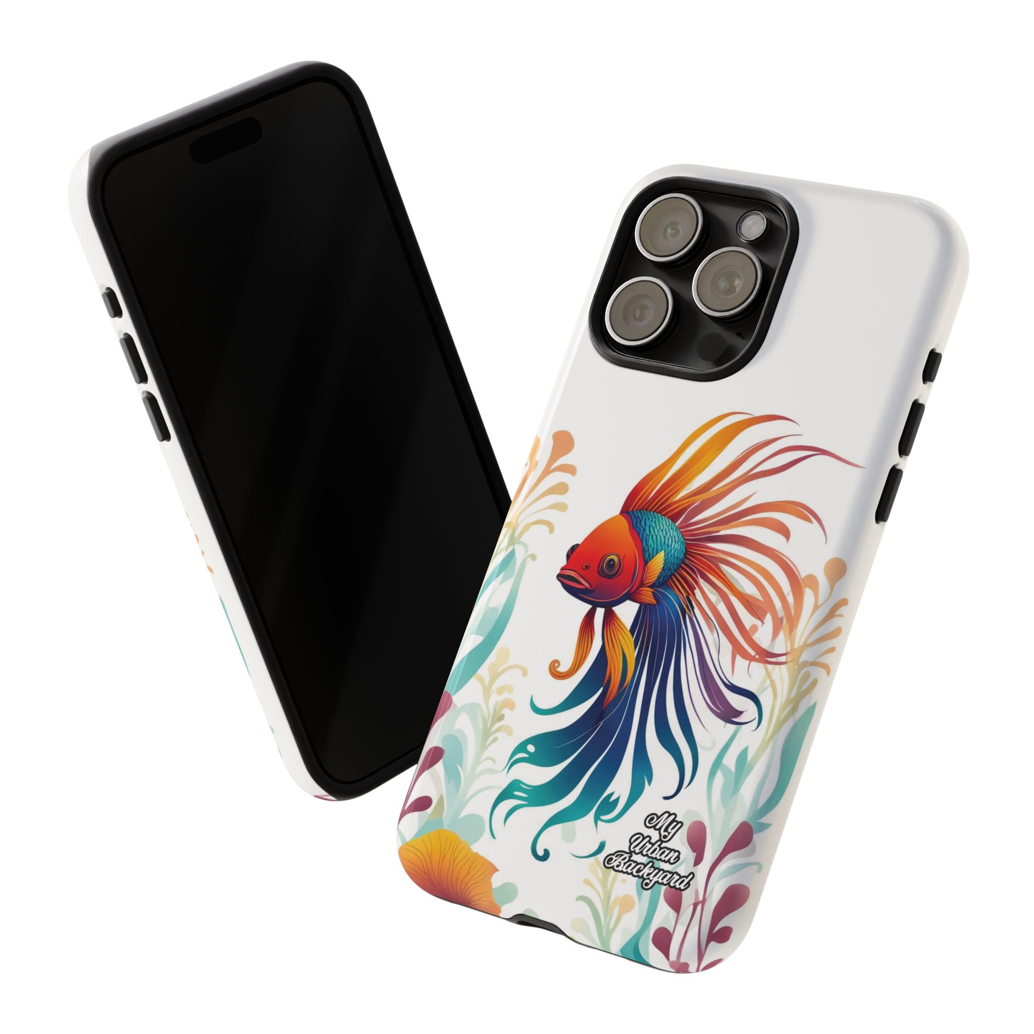 Colorful Betta Fish, Cell Phone Case - Apple, Samsung or Google Pixel