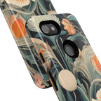 Orange and White Flowers, Cell Phone Case - Apple, Samsung, Google Pixel