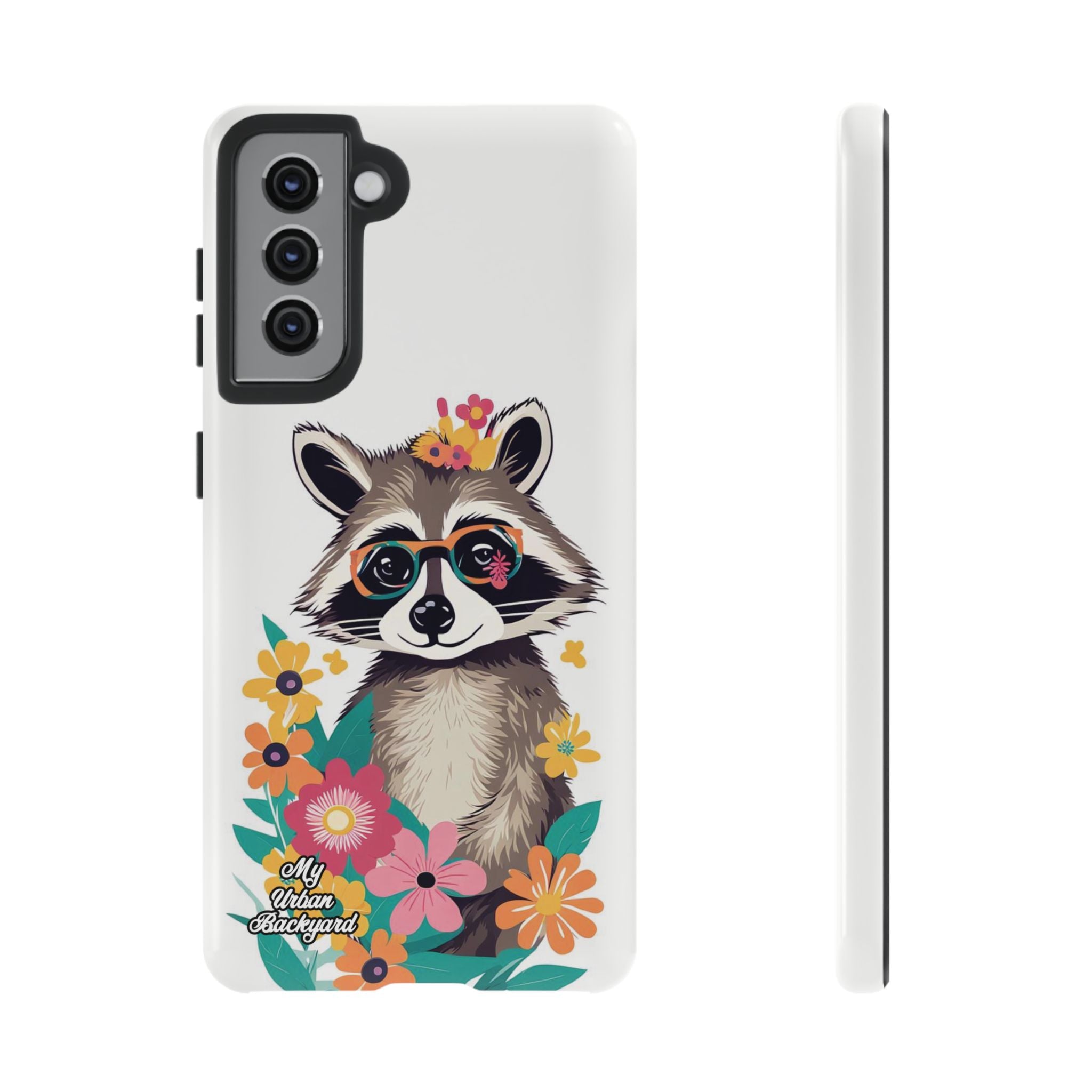 Raccoon with Glasses, Cell Phone Case - Apple, Samsung or Google Pixel