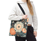 Wildflowers, Tote Bag with Cotton Handles