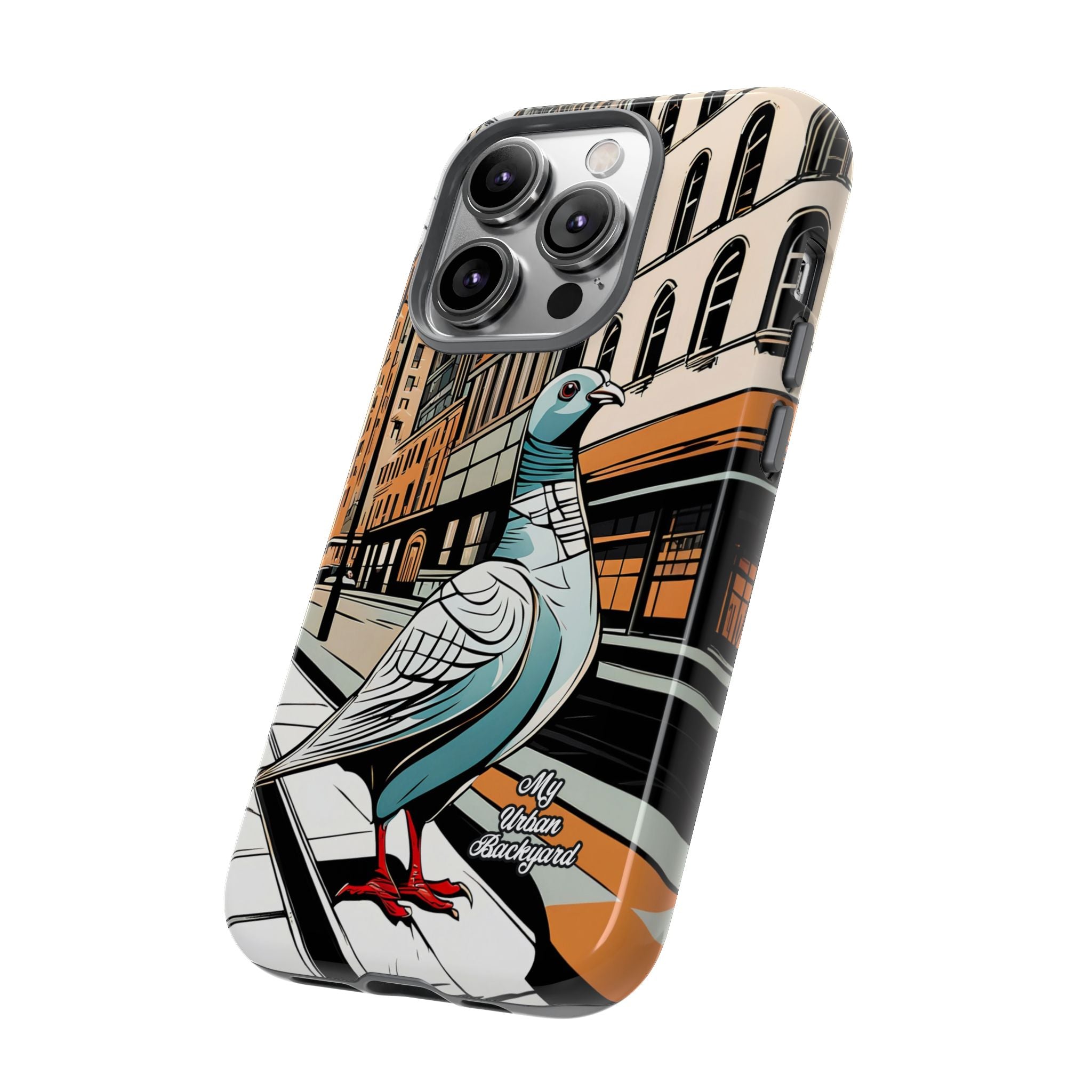 Pigeon on a City Street, Cell Phone Case - Apple, Samsung, Google Pixel