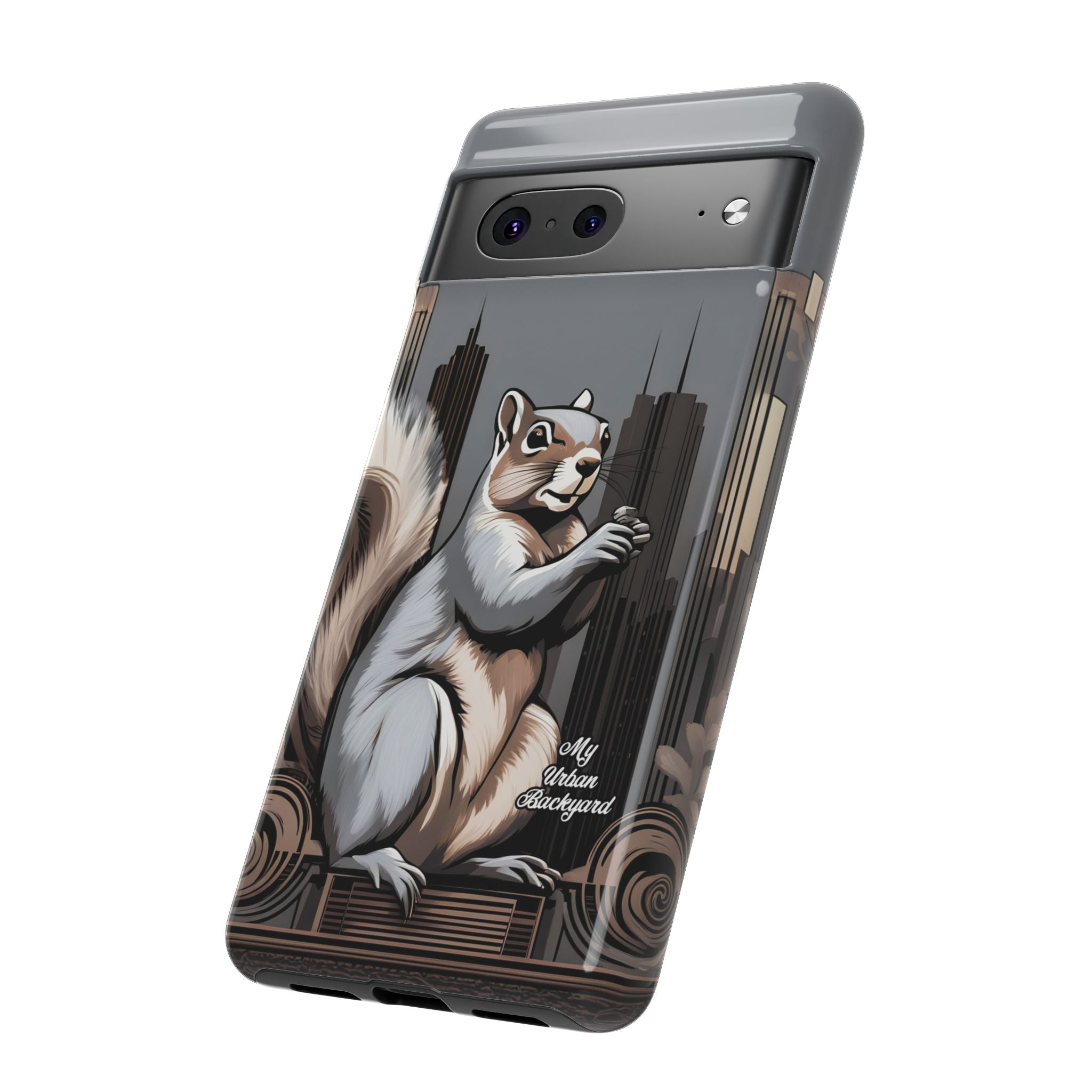 Urban Gray Squirrel, Cell Phone Case - Apple, Samsung, Google Pixel