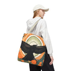 Flying Crow Tote Bag with Cotton Handles For Everyday Use, 3 Sizes