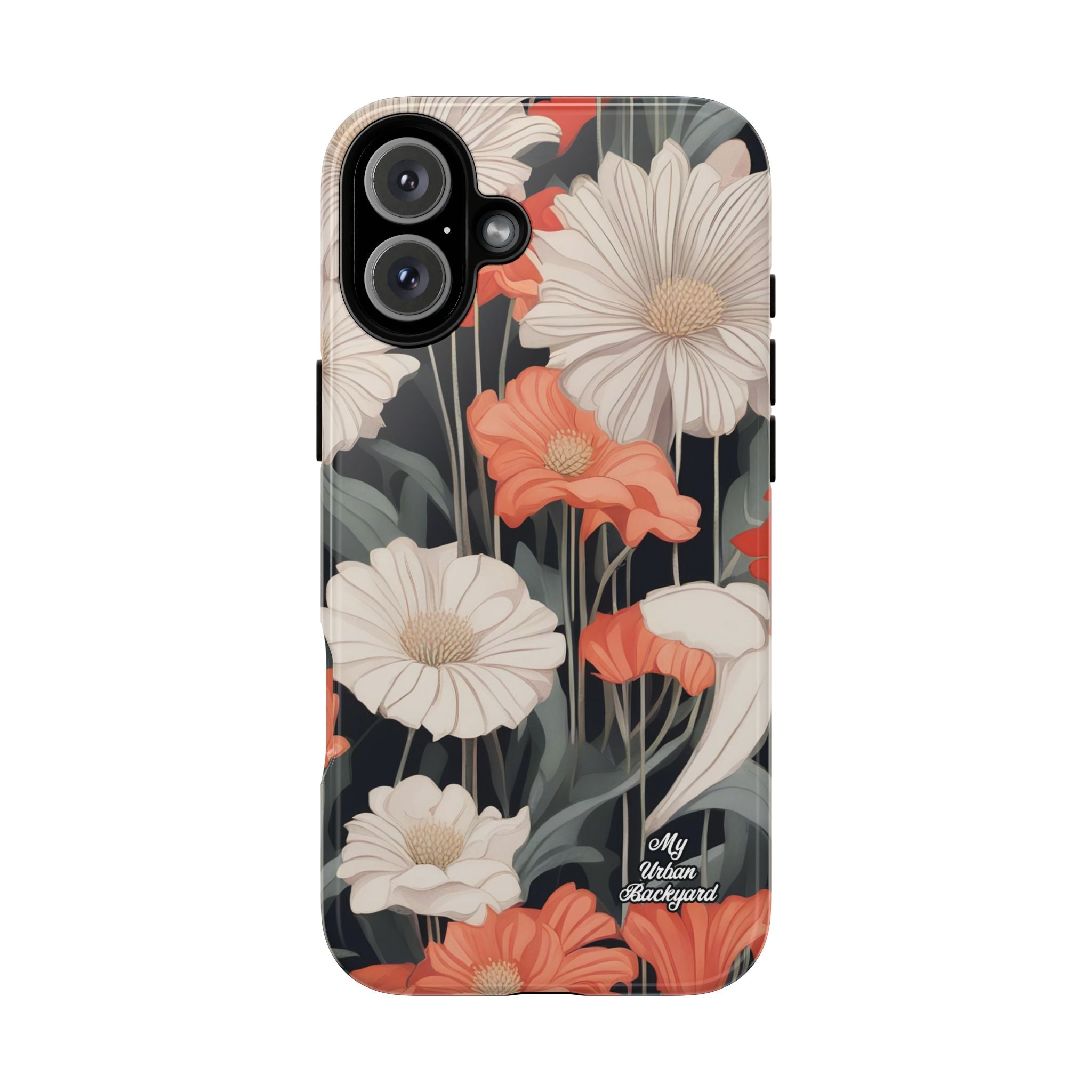 Art Deco Flowers, Cell Phone Case - Apple, Samsung, Google Pixel