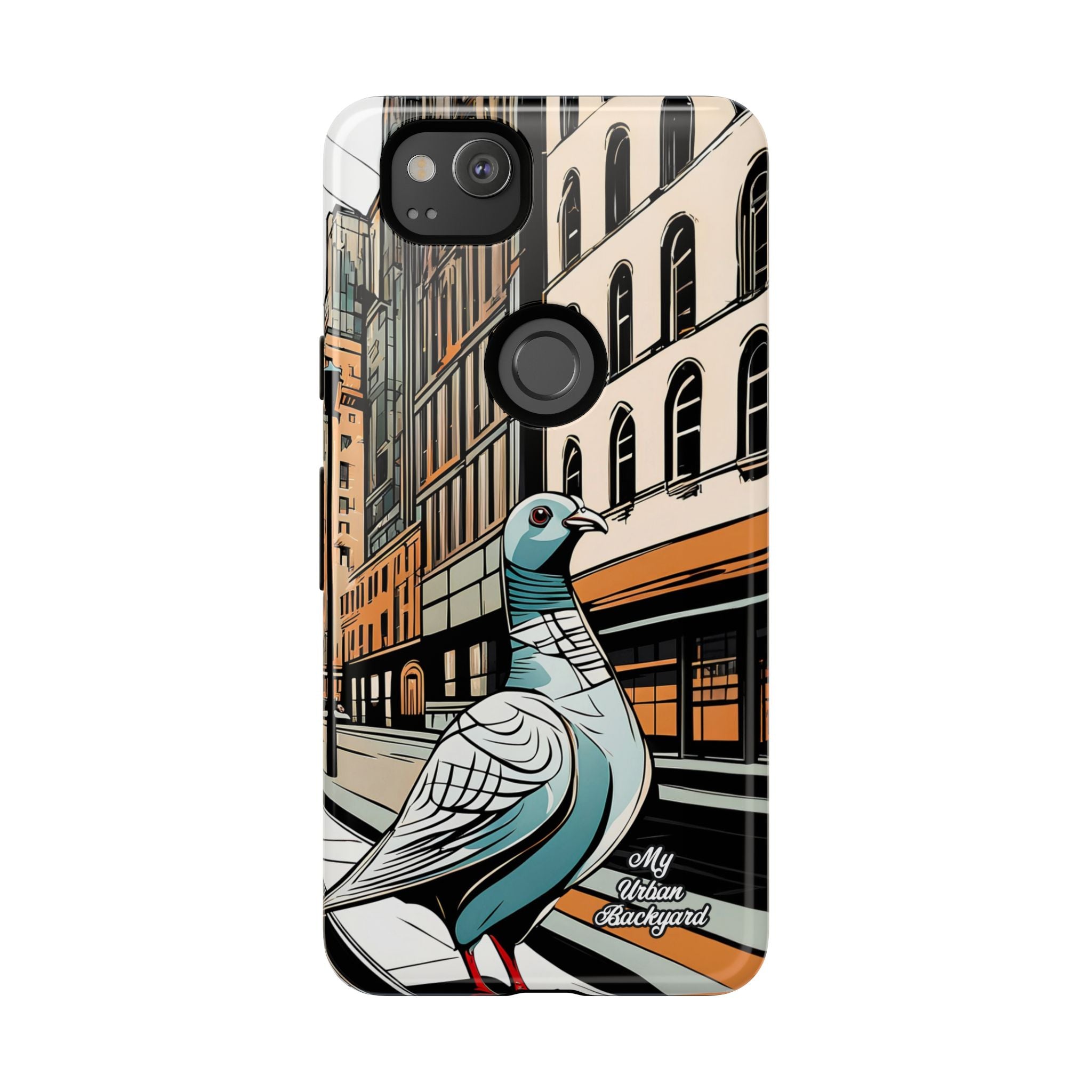Pigeon on a City Street, Cell Phone Case - Apple, Samsung, Google Pixel