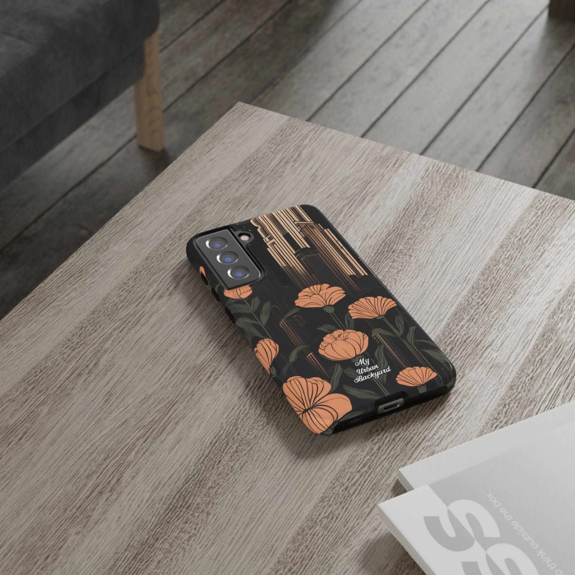Urban Evening with Flowers, Cell Phone Case - Apple iPhone, Samsung Galaxy, Google Pixel