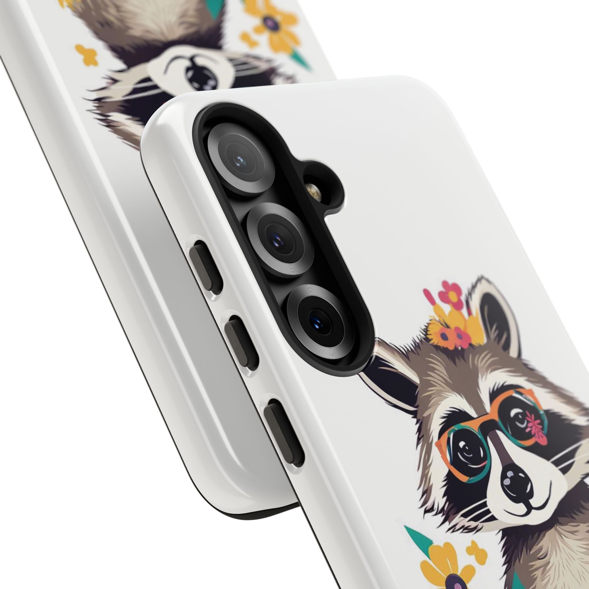 Raccoon with Glasses, Cell Phone Case - Apple, Samsung or Google Pixel