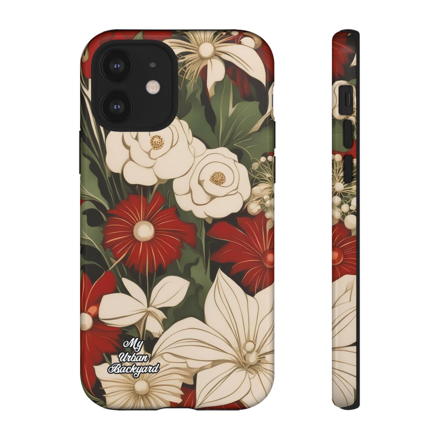 Holiday Flowers, Cell Phone Case - Apple, Samsung or Google Pixel