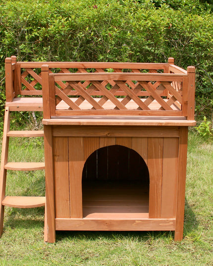 Merry Pet MPS002 Wood Room with a View Pet House