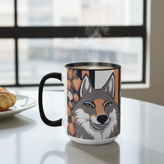 Urban Coyote Ceramic Mug