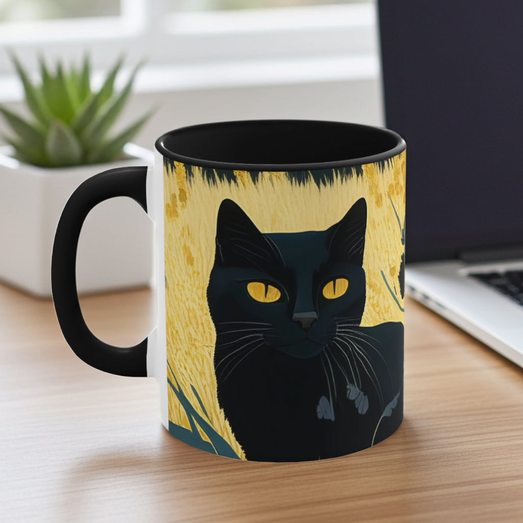 Bella Moonpaw, Cat Ceramic Coffee Mug