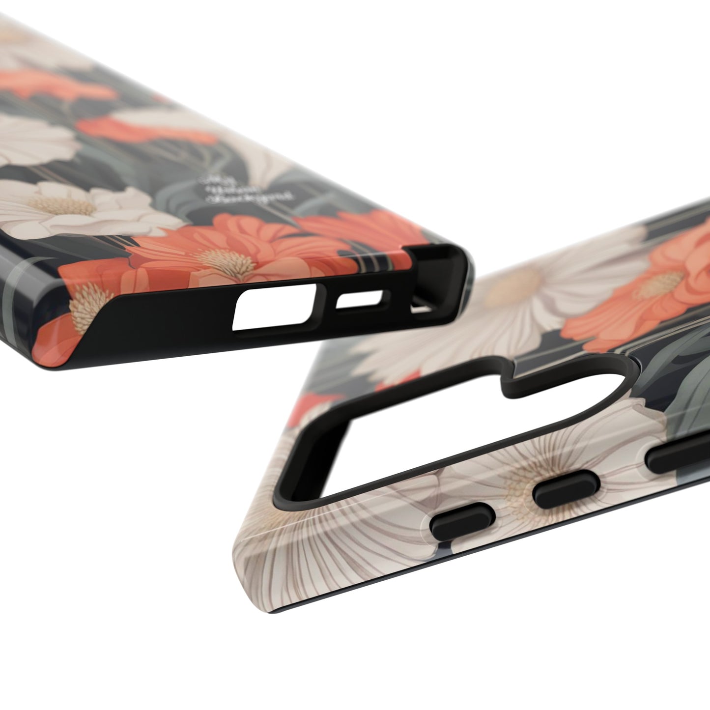 Art Deco Flowers, Cell Phone Case - Apple, Samsung or Google Pixel