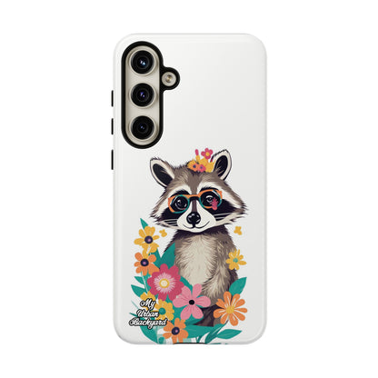 Raccoon with Glasses, Cell Phone Case - Apple, Samsung or Google Pixel