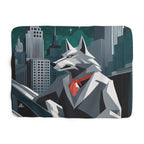 Cinderhowl, Wolf Sherpa Fleece Blanket