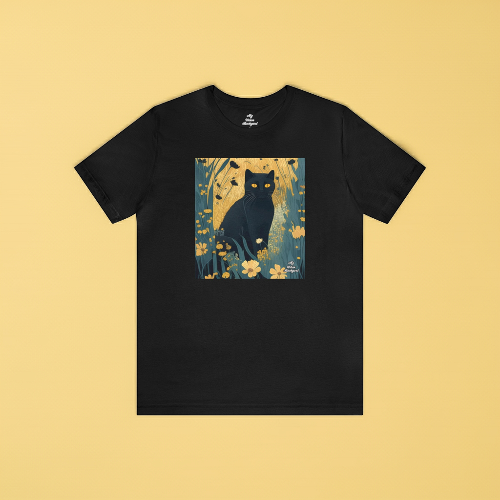 Bella Moonpaw, Cat T-Shirt, Soft 100% Cotton, Short Sleeve, Classic Fit - Unisex