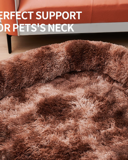 Extended Mat Nest, Comfortable Pet Cushion For Sofa or Floors, Dogs/Cats, 43.3"