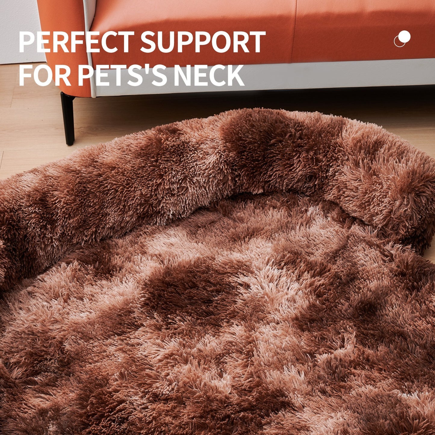 Extended Mat Nest, Comfortable Pet Cushion For Sofa or Floors, Dogs/Cats, 43.3"