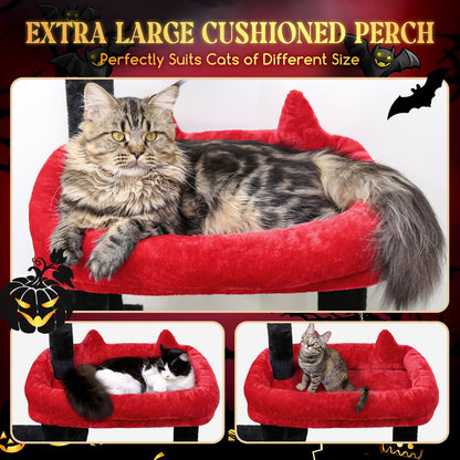 50 Inch Gothic Cat Tree