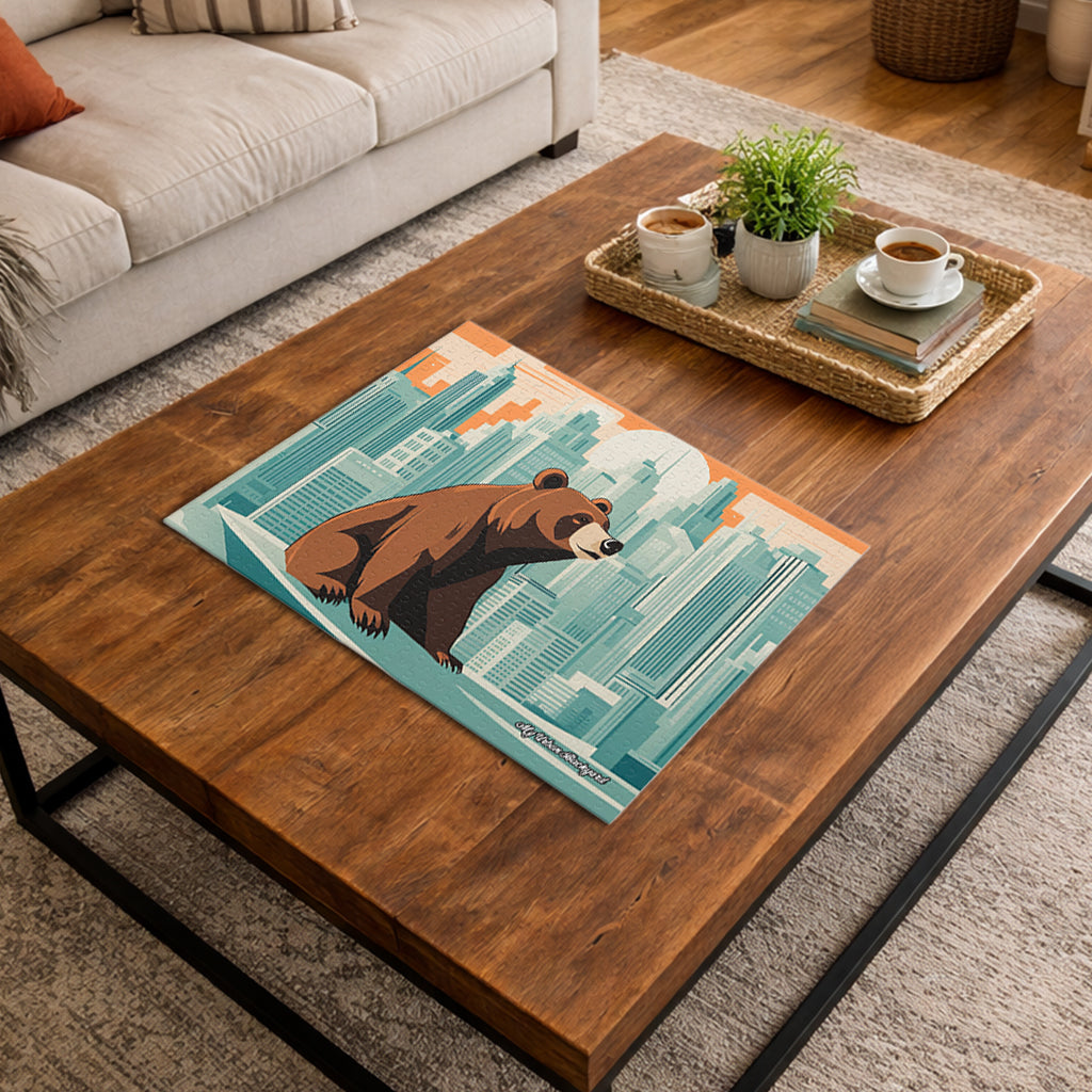 Urban Bear, Jigsaw Puzzle