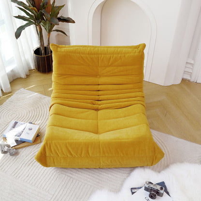 Memory Foam Chair Lounger for Home, office, Apartment or Gaming Venue, Yellow