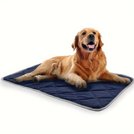 Extra Warm Thermal Pet Crate Pad, Self-Heating Thermal Pet Mat, For Dogs And Cats, Washable, Non-Slip Bottom