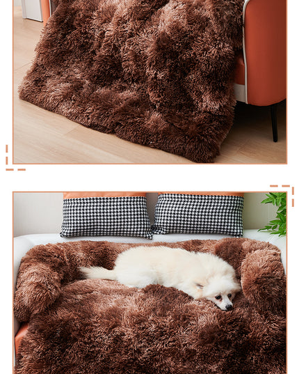 Extended Mat Nest, Comfortable Pet Cushion For Sofa or Floors, Dogs/Cats, 43.3"