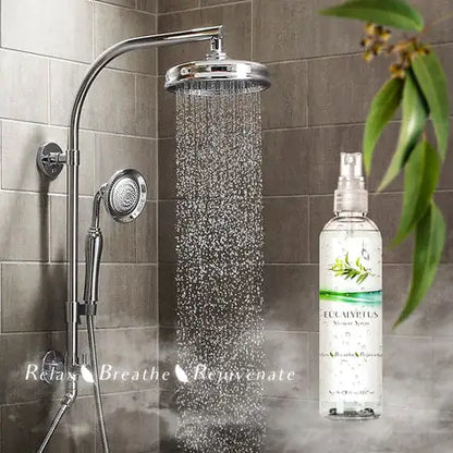 Eucalyptus Shower Spray. Refreshing Aromatherapy.