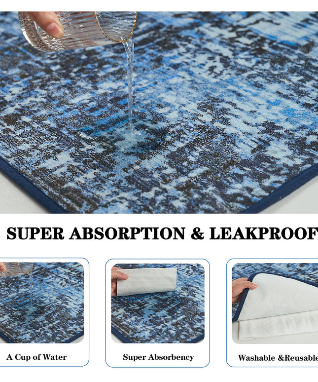 Reusable Puppy Potty Pads, Washable, Litter Mat, Wee Wee Pad, For Floor, Crate, Couch, 2-Pack
