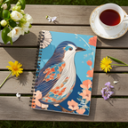 Colorful Bird, Spiral Notebook