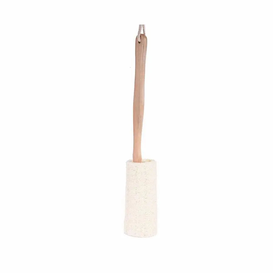 Natural Loofah Bath Brush with Long Handle