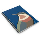 Hummingbird on Classic Blue, Spiral Notebook Journal - Write in Style