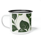 Rose Flower, Enamel Camping Mug