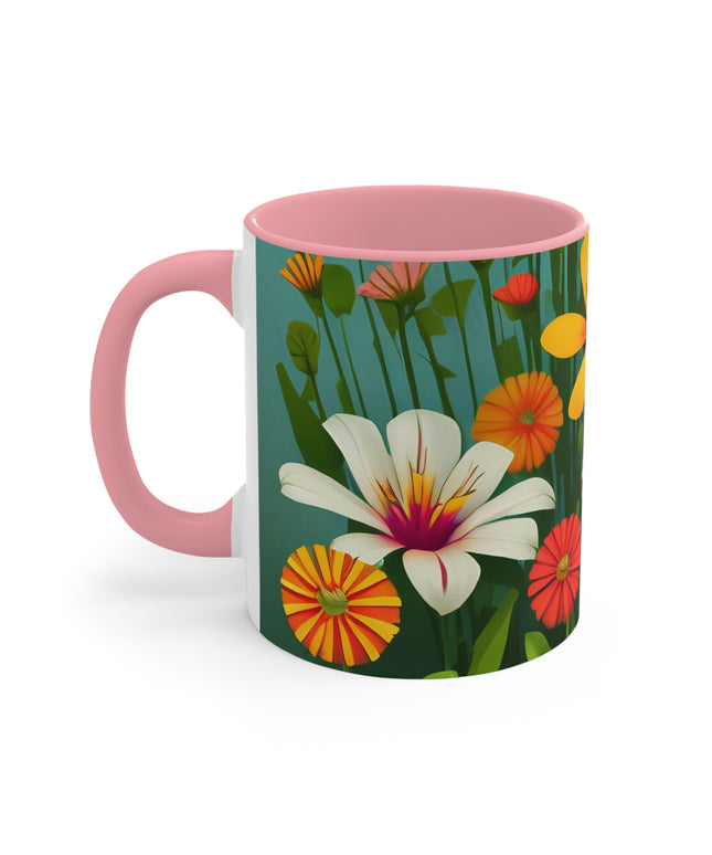 Wildflowers, Ceramic Mug - Perfect for Coffee, Tea, and More!