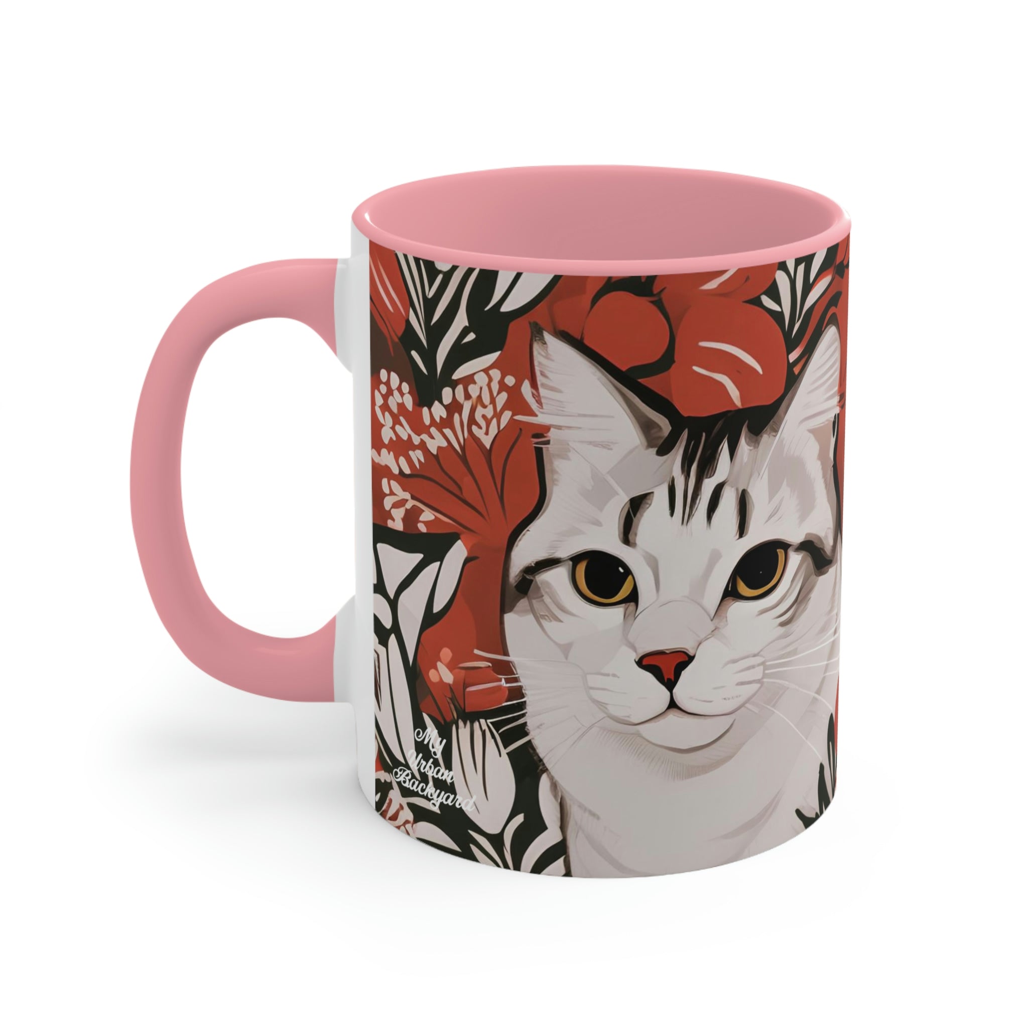 Tess & Jess Clawfield, Feline Ceramic Coffee Mug
